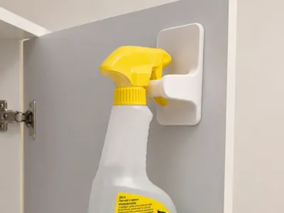 Cabinet Spray Bottle Holder