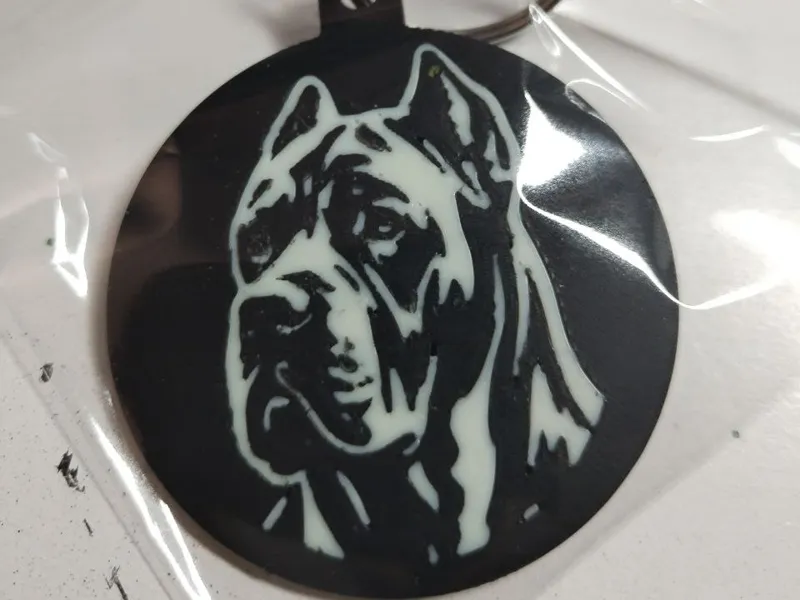 PORTACHIAVI CANE CORSO