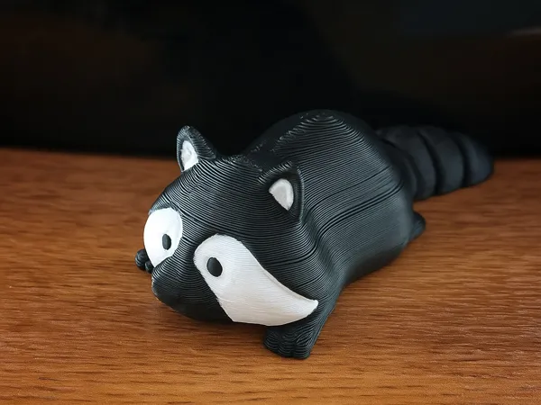 Raton laveur articulé