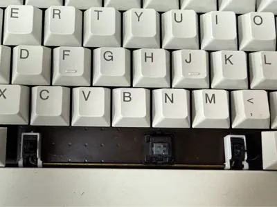 Cherry MX Stabilizer Wire Securing Clip卫星轴钢丝固定器