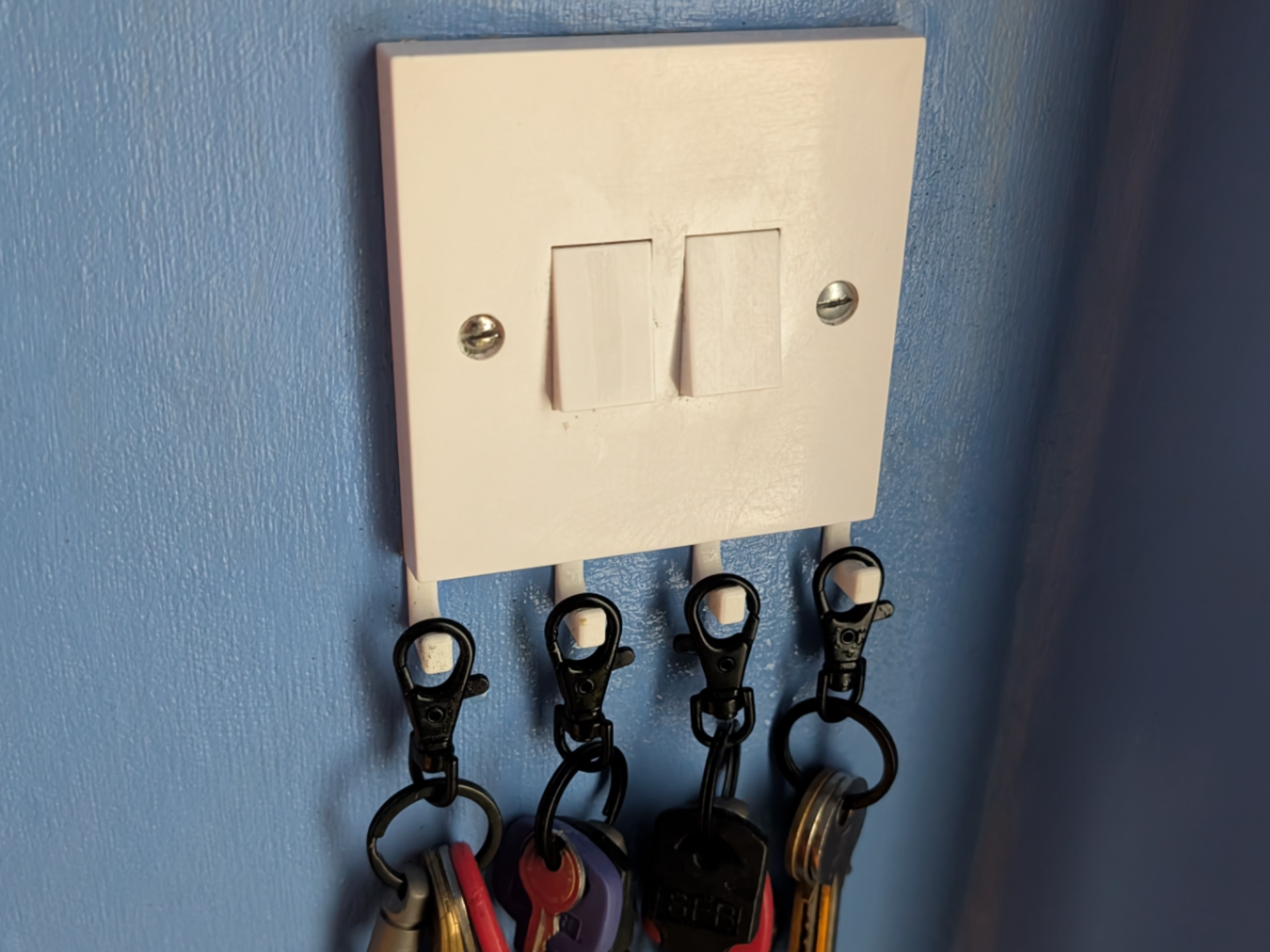 Light Switch Key Hooks