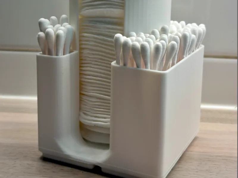 Gridfinity Cotton Pad & Q-Tip Dispenser