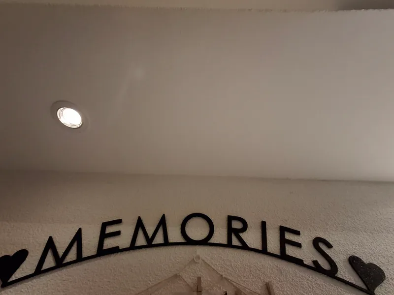 Schriftzug Memories