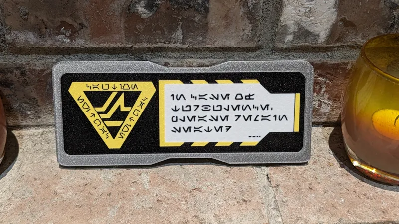 Galactic Starcruiser Refresher Sign