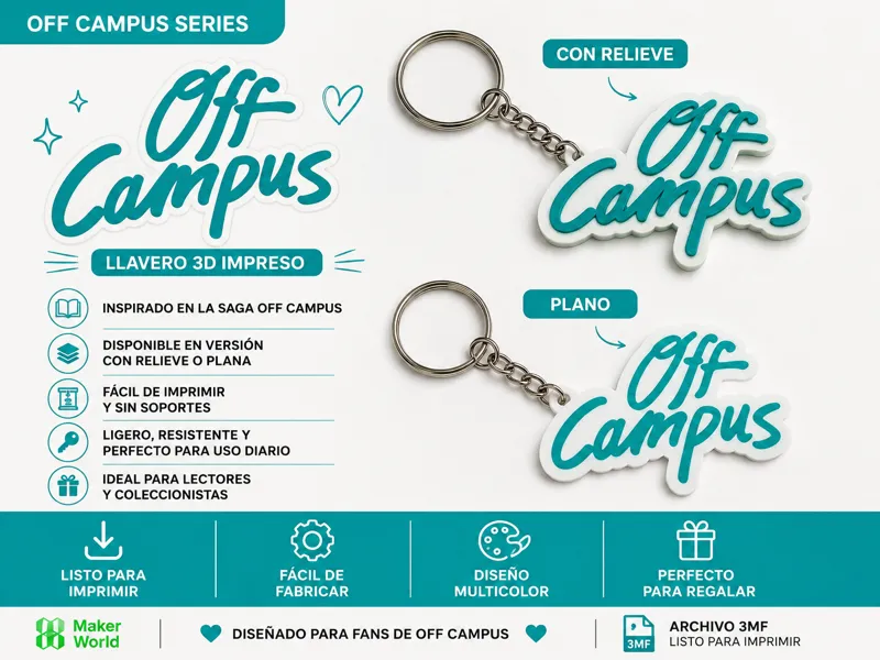 Llavero Serie Off Campus