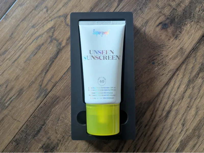 Gridfinity Supergoop Sunscreen Lotion tray