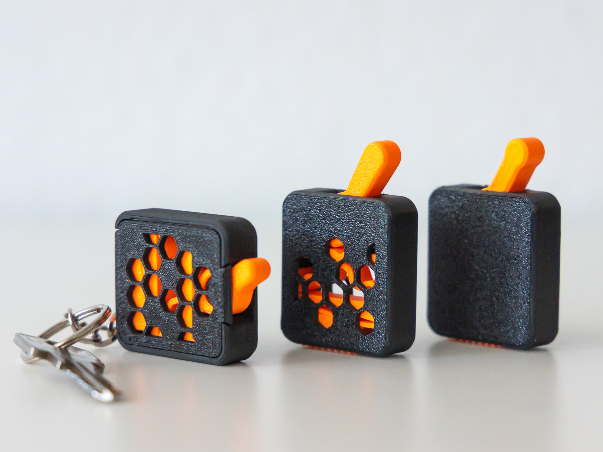 Satisfying Adjustable Clicker Fidget + Keychain