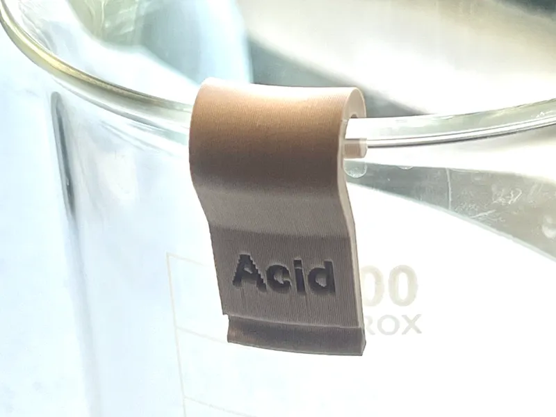 Chemistry Lab Solution/Beaker labels