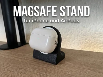 MagSafe Stand iPhone/AirPods (New Braided Cable)