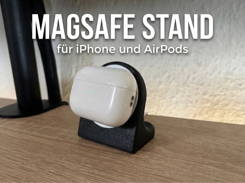 MagSafe Stand iPhone/AirPods (New Braided Cable)