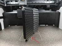 0.2mm layer, 3 walls, 15% infill (1mm dimple)