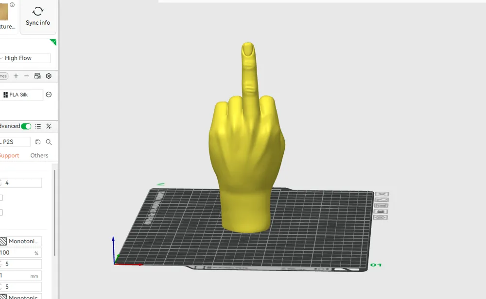 Middle Finger - Free 3D Print Model - MakerWorld