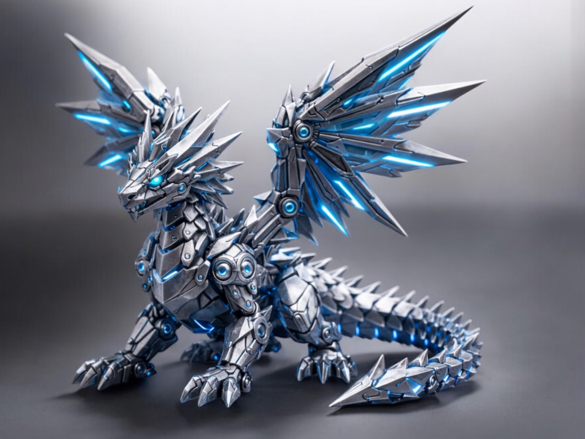 Mechanical Crystal Dragon