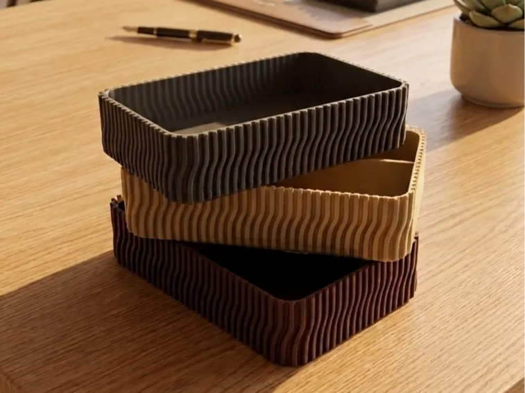 Desk organizer, stackable, 120x80