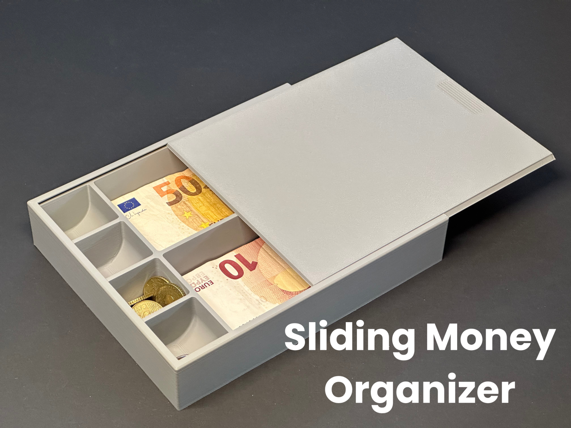 Sliding Money Organizer | Cash | Box 