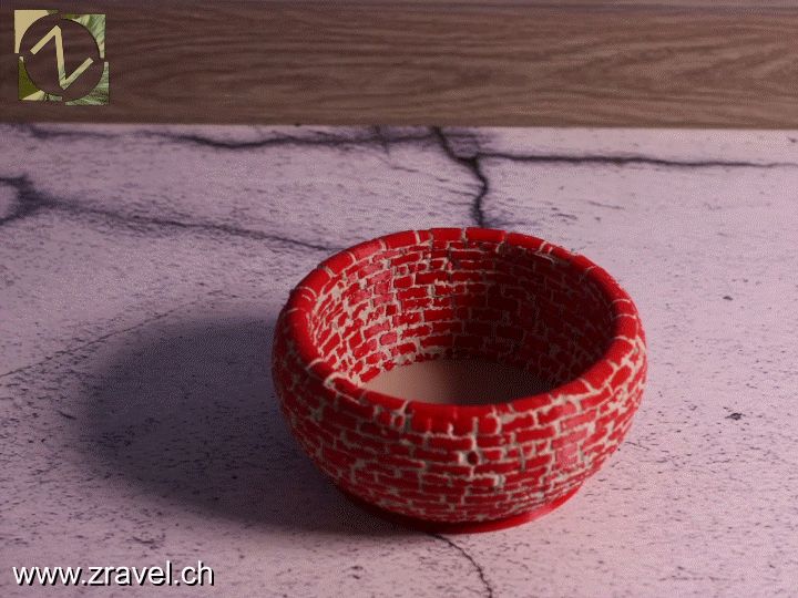 Zravel Bowl 02 |Paving Stone 
