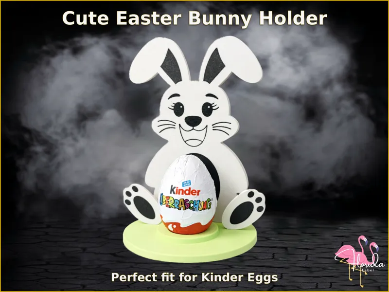 Cute Easter Bunny Egg Holder
