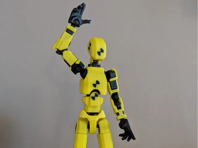 Crash Test Dummy 13 1/10 scale 6" tall