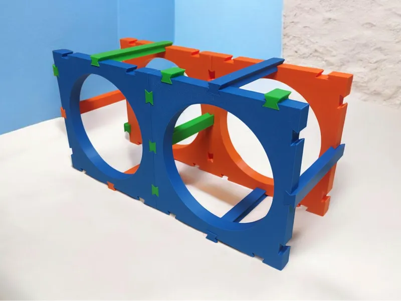 Modular rack for glass jars/ bottles