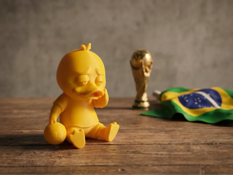 Final Quack – Traurige Fußball WM Ente