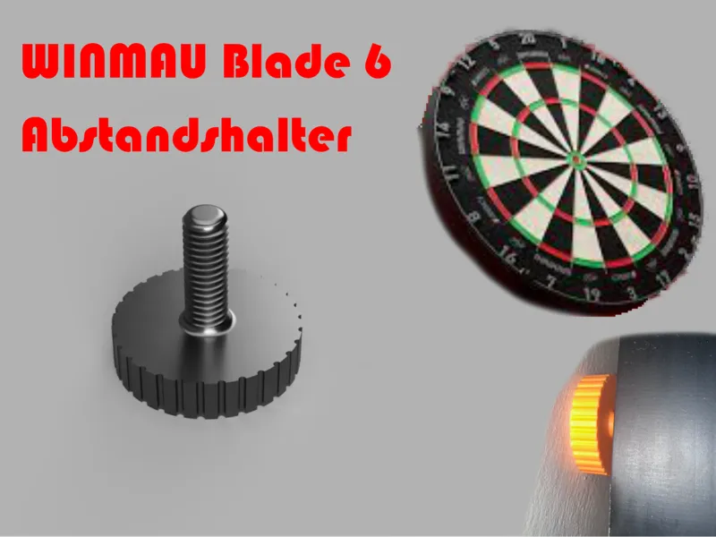 Abstandshalter für Winmau Blade 6 Dartscheibe