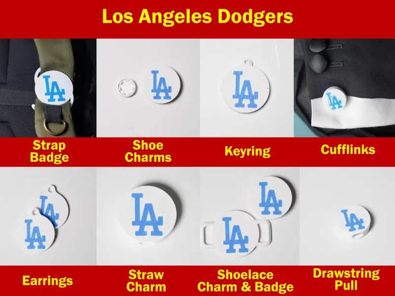 Dodgers Fan Accessory Set – LA Baseball Style