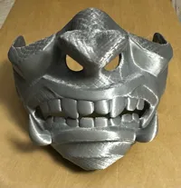 Masque Oni à écailles de dragon — photo 1