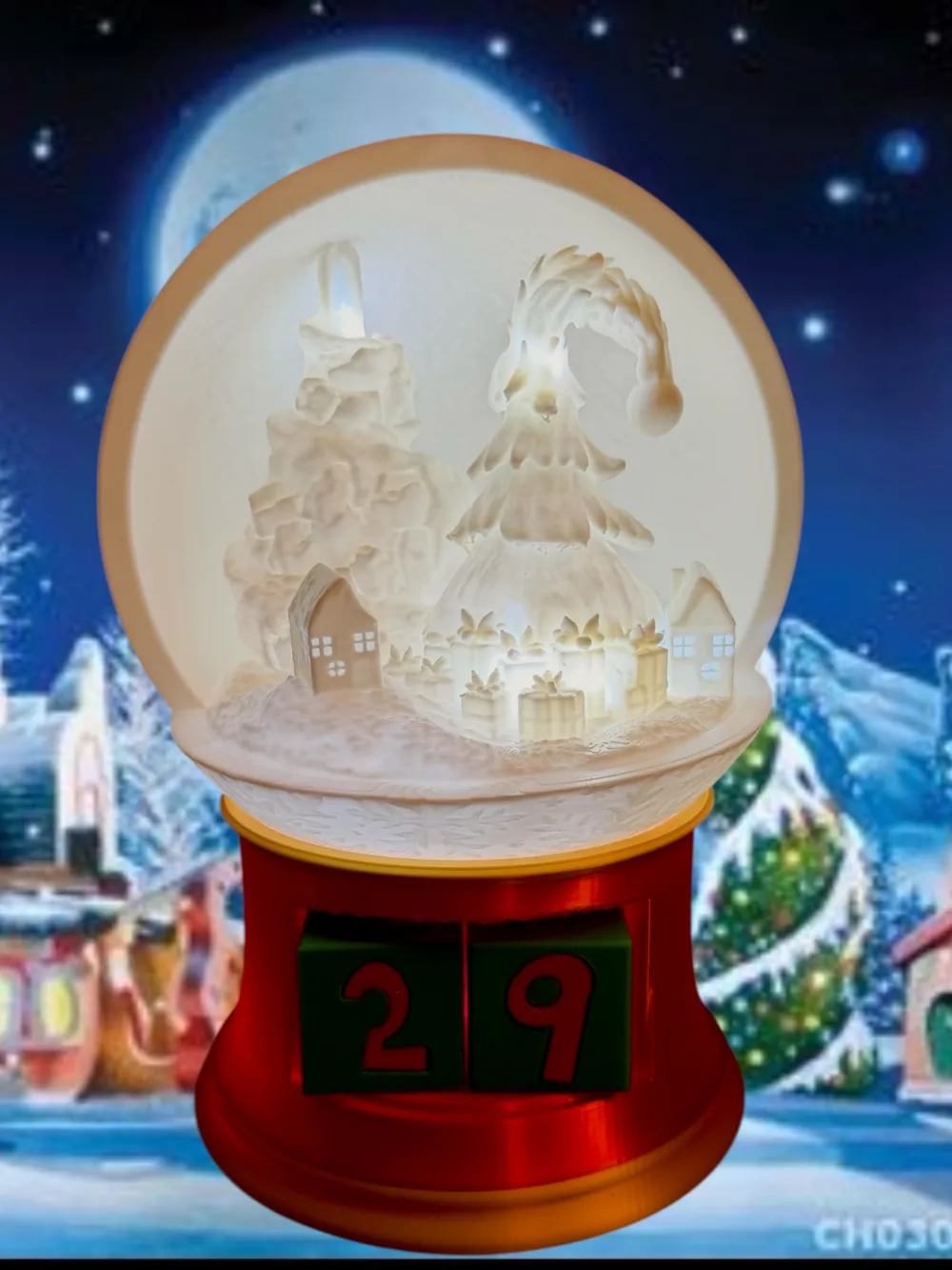A Very Who-ish Countdown - Free 3D Print Model - MakerWorld