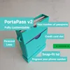 Ready to print - sleeve for 2 passports with cord loop
