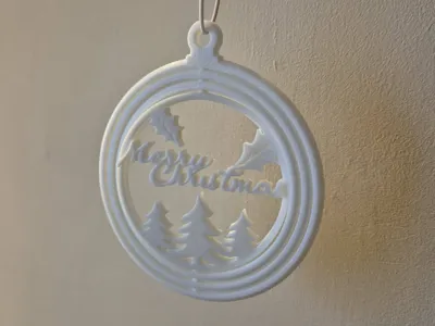 Merry Christmas Ornament