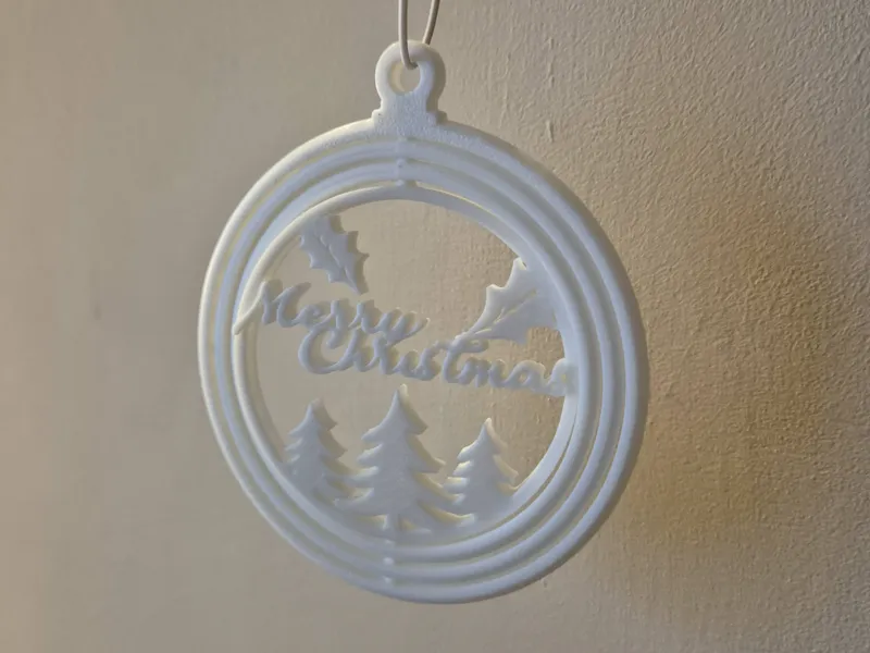 Merry Christmas Ornament