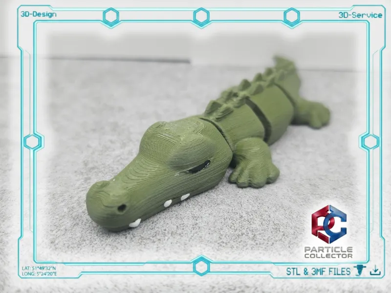 Wibbely Wobbely Crocodile 