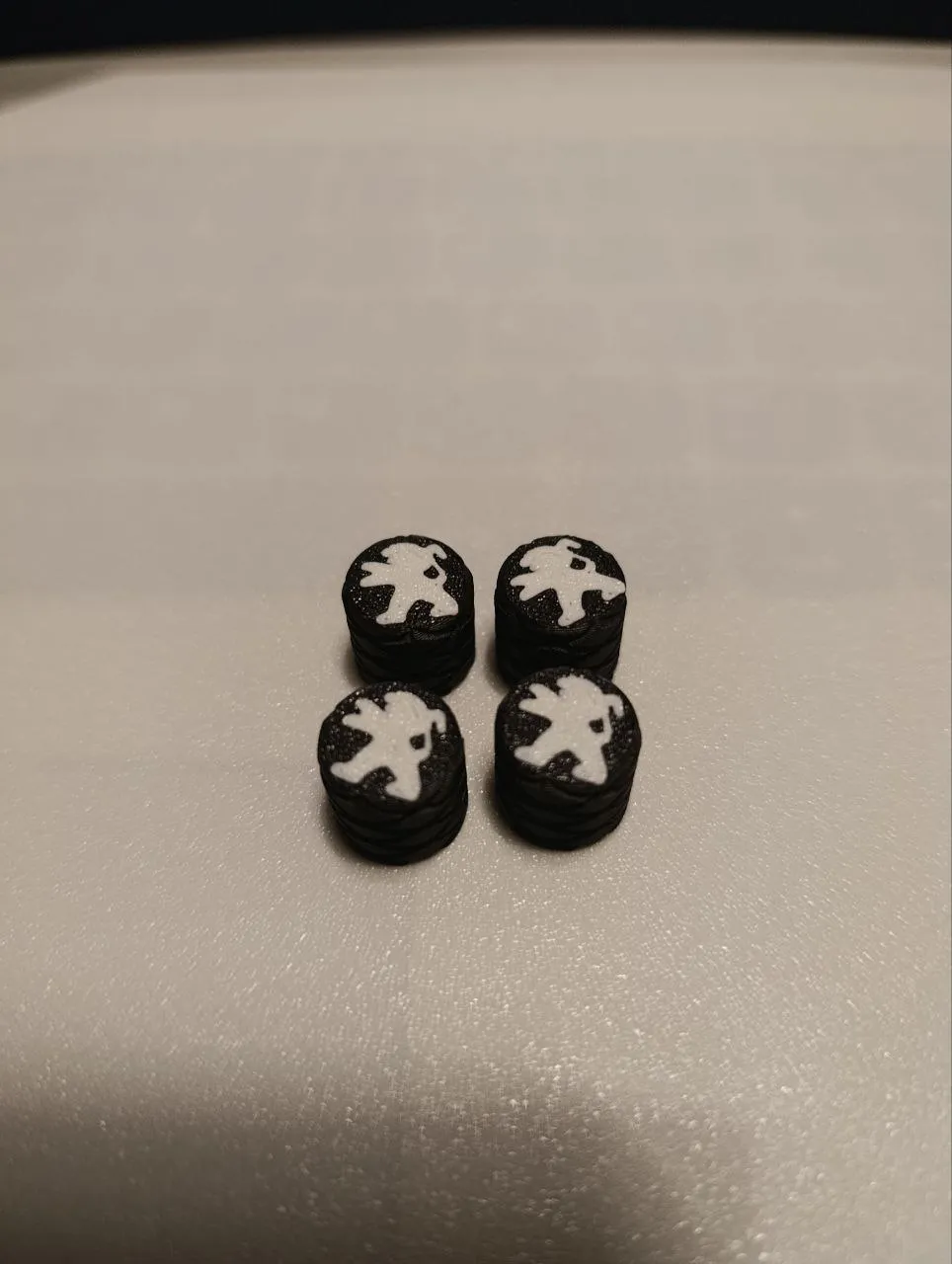 Lot De 4 Bouchons De Valve De Pneu Lumineux - Brillent Dans Le Noir, Effet Clignotant - Protection Valve Et Style Voiture