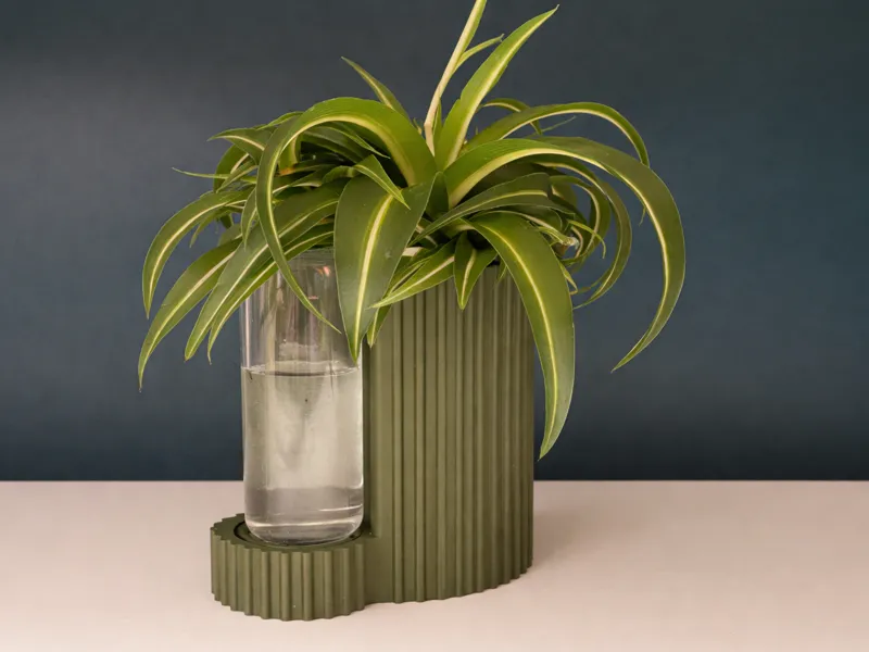 Vaso pianta auto irrigazione idroponica a goccia