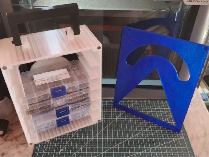 Caja 6 cajas Aliexpress (14x 7.5x 2.5 cm) con asa