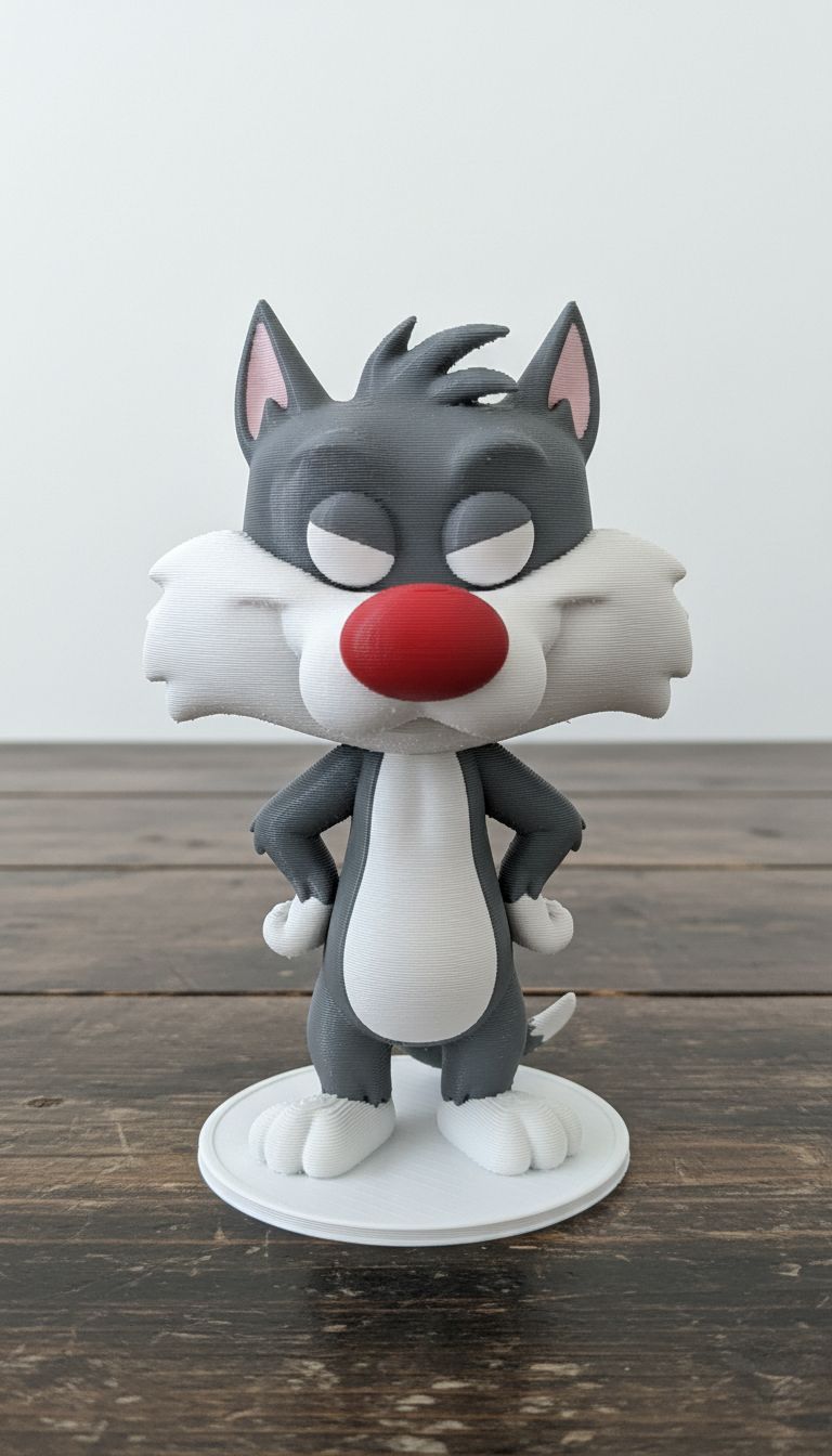Sylvester Funko Pop Style Figure Multi-Part No AMS - 1