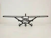 Décoration murale Cessna 172 Skyhawk (vue de face) — photo 1