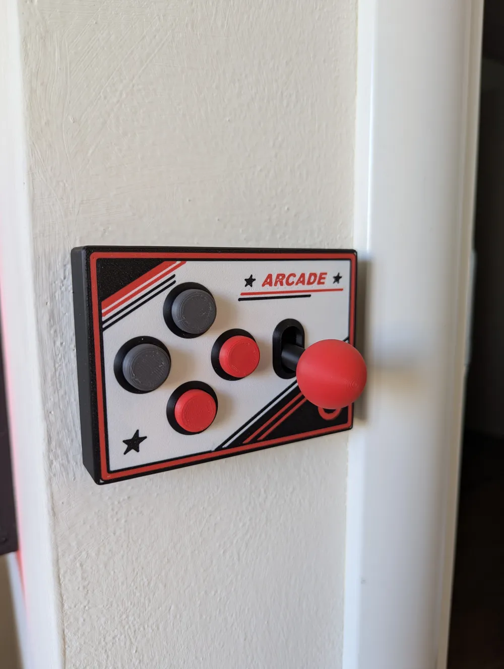 Decoration Italian arcade light switch plate - Free 3D Print Model ...