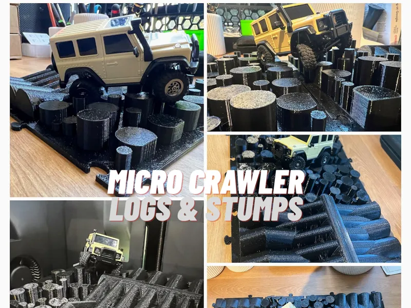 Stumps & Trunks Micro Crawler Obstacle SCX30 1:43