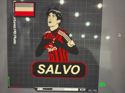 KAKA Milan player with customizable name