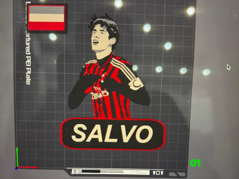 KAKA giocatore Milan con nome personalizzabile