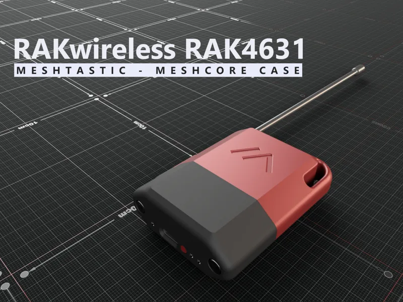 Case for  WisBlock RAK19007 & Core RAK4631