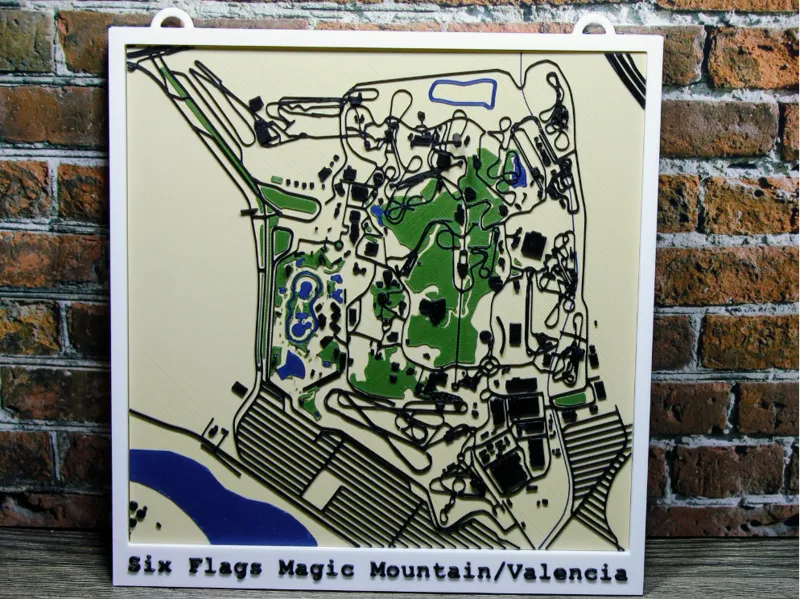 Six Flags Magic Mountain Freizeitpark