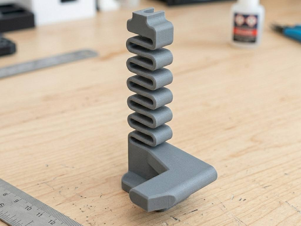 Soporte Cable Derecho Eje X (Bambulab A1 Mini)