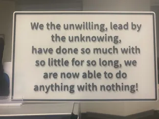 we the un willing