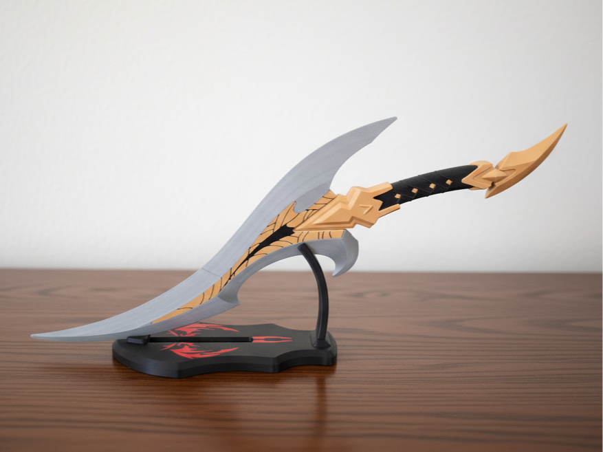 Miniatura 1 do modelo 3D 独自升级-巴鲁卡的短剑