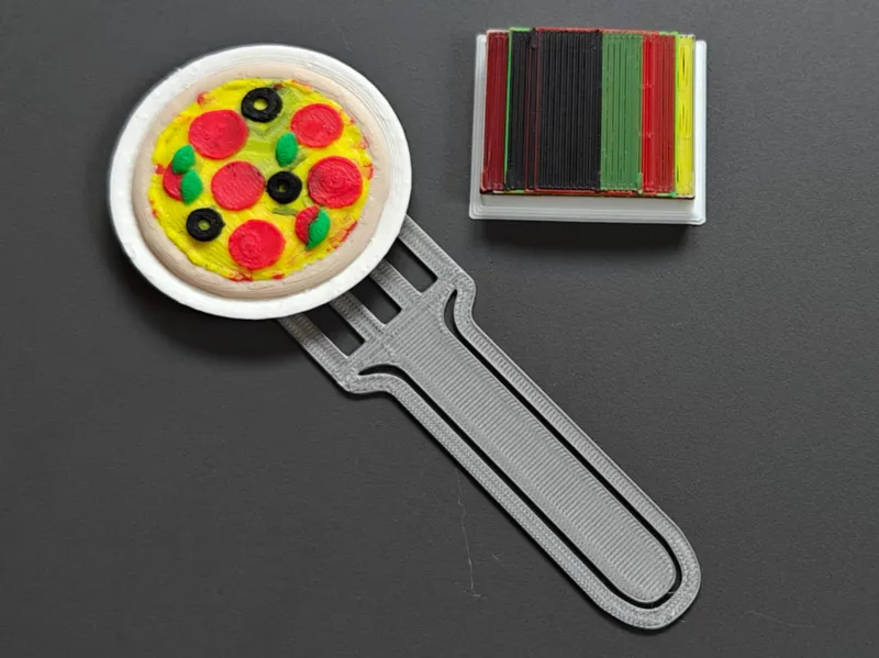 Pizza Bookmark