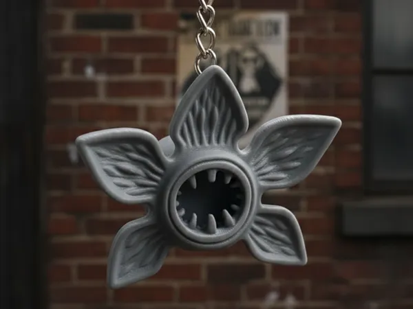Porte-clés tête de Démogorgone (Stranger Things)