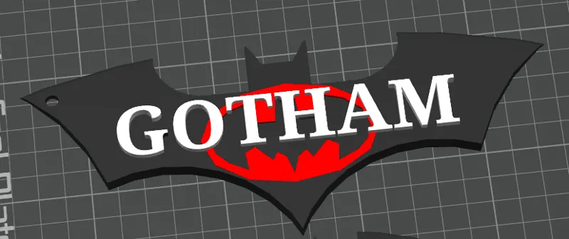 Porta chaves GOTHAM