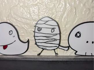 ハロウィンミイラ　飾り